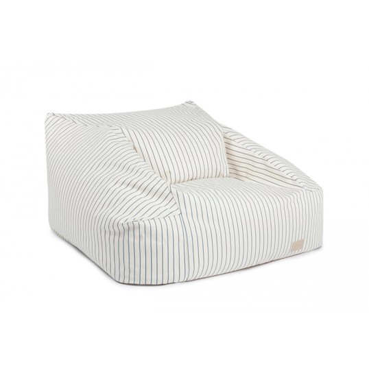 CHELSEA BLUE THIN STRIPES NATURAL